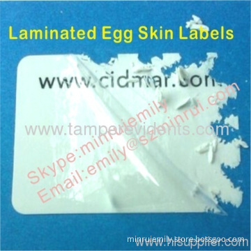 Custom Laminated Tamper Evident Labels,water Proof Tamper Proof Evident Labels,out Door Use Security Labels 